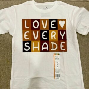 Love Every Shade Kids Tee cotton size Medium